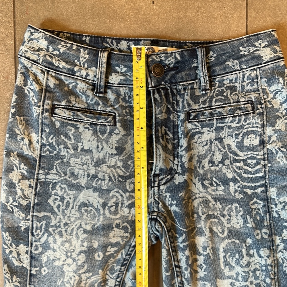We The Free Dream Lover Printed Flare Jeans - Picture 7 of 13